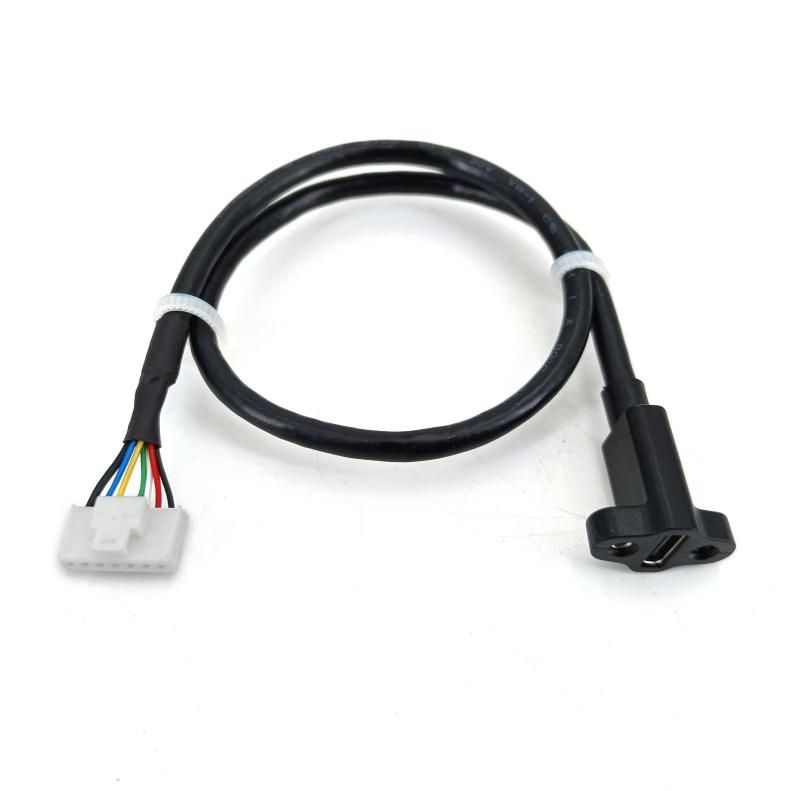 USB 2.0 TYPE C F থেকে PH2.0 শিল্প ওয়্যারিং জোতা